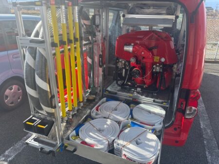 都留市消防団 盛里分団第3部